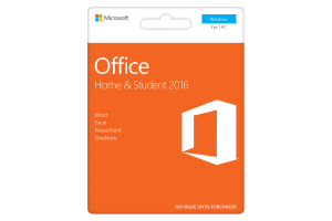 Office 2016 product logos.