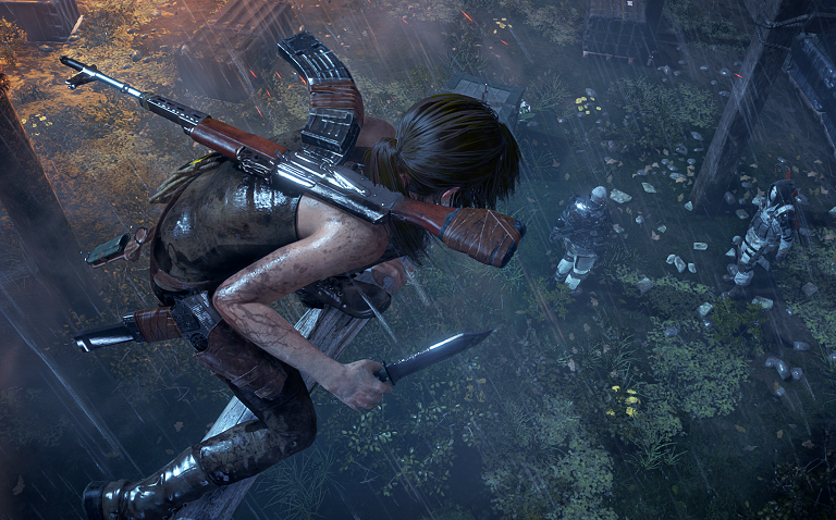 Rise of the Tomb Raider Non-Linear Combat
