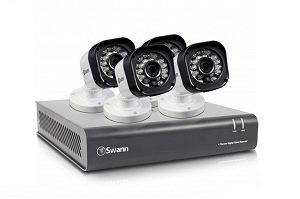 The Swann DVR4 HD Security System with 4 cameras