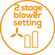 Picto Wellbeing 2Stage Blower Setting 